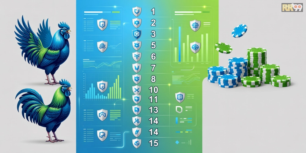 Bảng xếp hạng top nền tảng đá gà chọi rr99 uy tín năm 2025