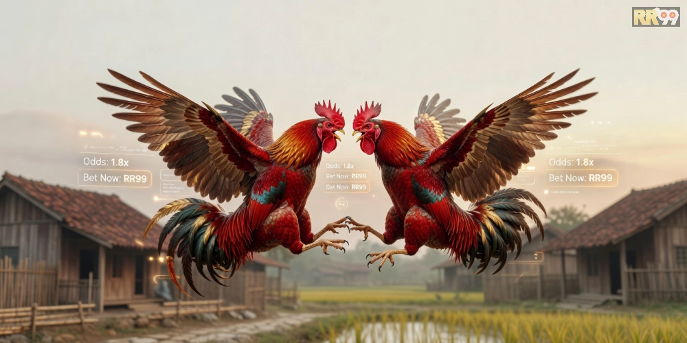 Hình ảnh minh họa khái niệm đá gà chọi rr99 với giao diện trực tuyến hiện đại