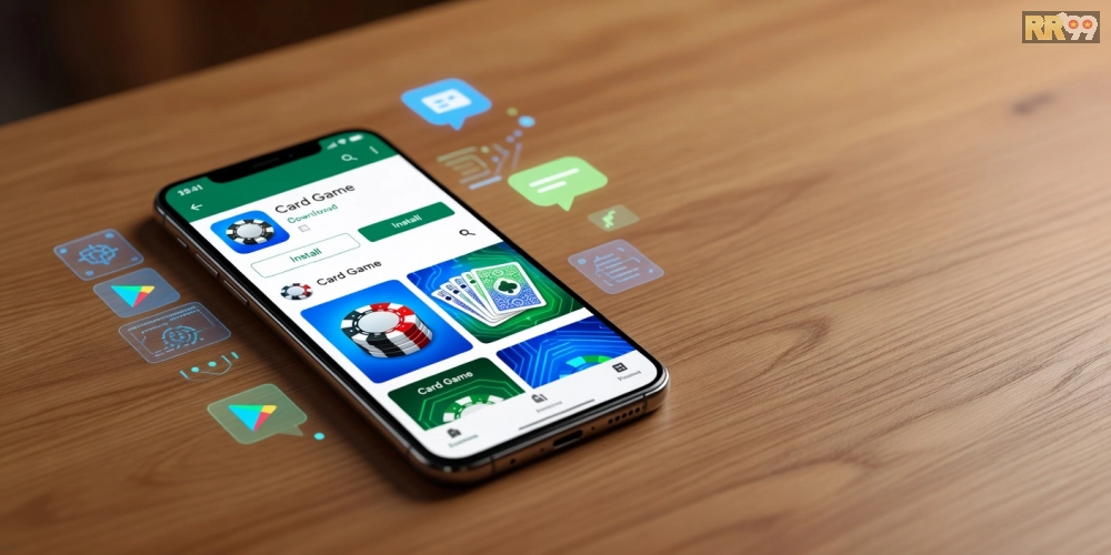 Ứng dụng RR99 trên cửa hàng Google Play với giao diện thân thiện